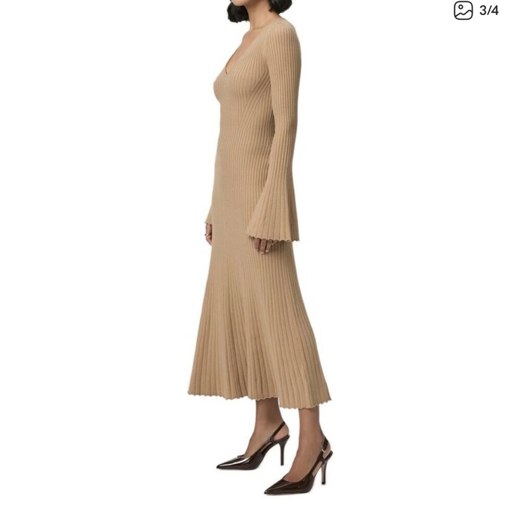 PAIGE Ribbed Bel Dress